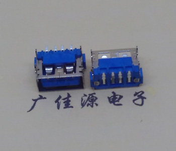 usb2.0接口 AF短體10.0母座 臥式直邊 連接器插座