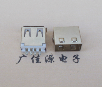 usb A母 焊線式 銅/鐵殼 配護(hù)套